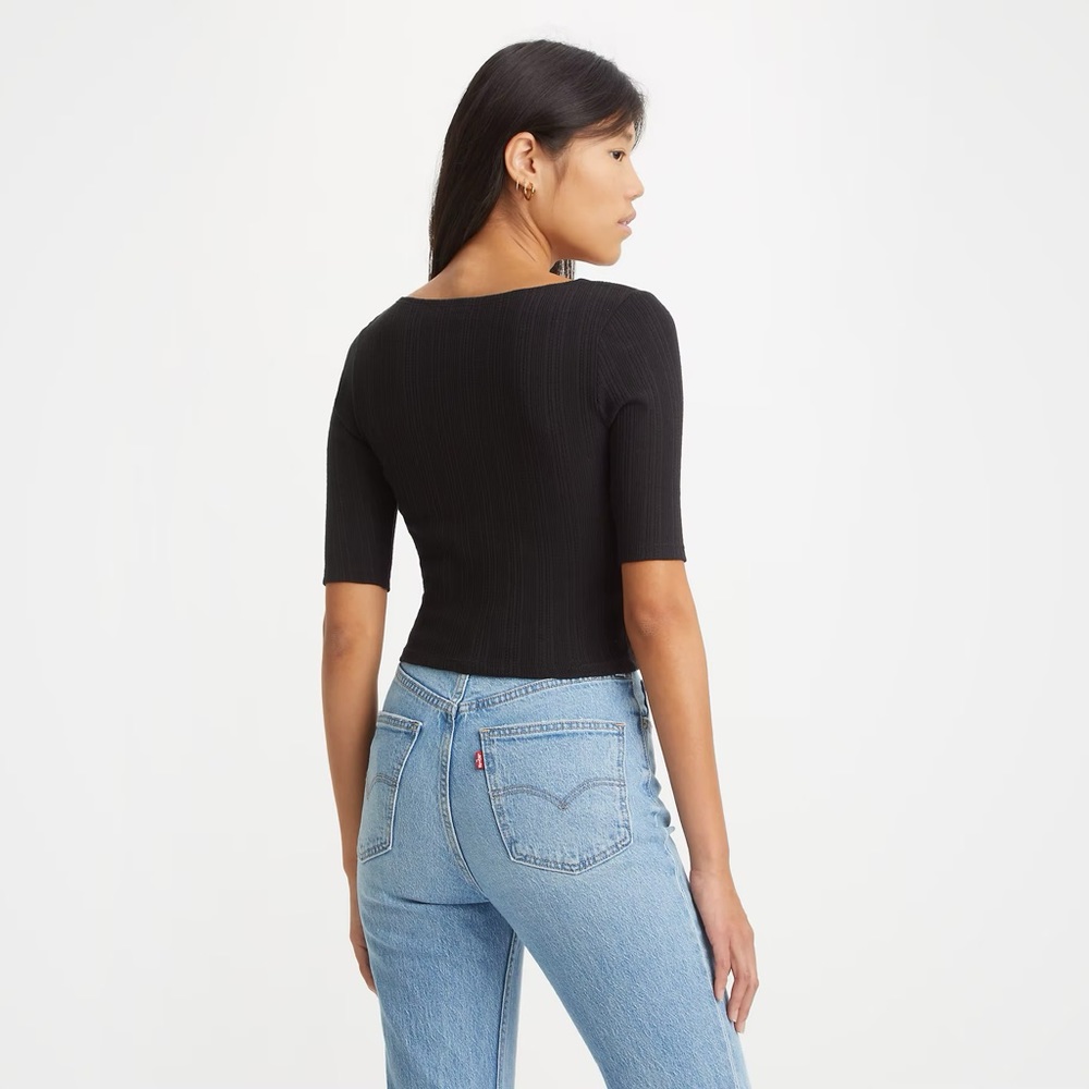 Levi’s Dry Goods Pointelle Top - Picture 3 of 9